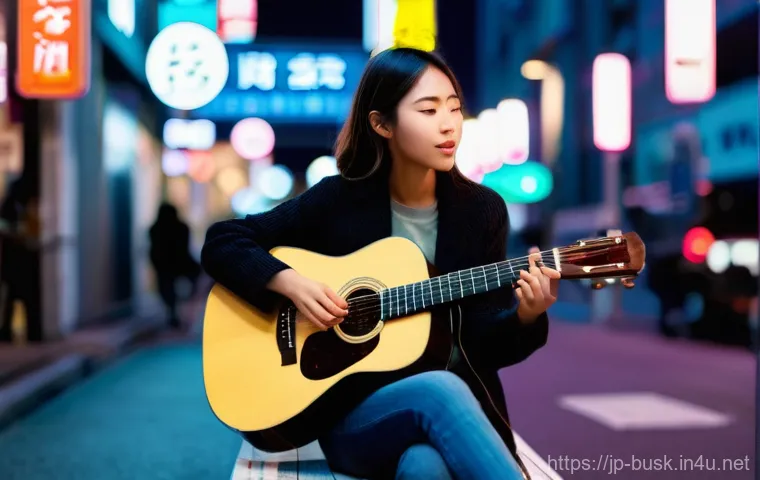 거리공연의 지속 가능성 - A vibrant street performer, a skilled juggler, captivates a diverse crowd in a bustling Japanese cit...